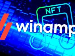 winamp nft audio musica