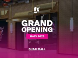 la primera tienda phygital NFT en Dubai